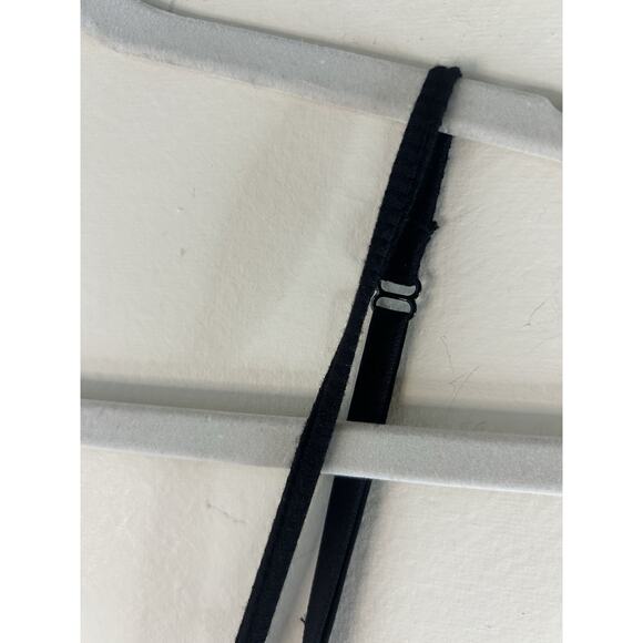 Skims Soft Lounge Long Slip Dress Ribbed Maxi Tank Stretch Modal Onyx Women's 2X - Picture 8 of 10